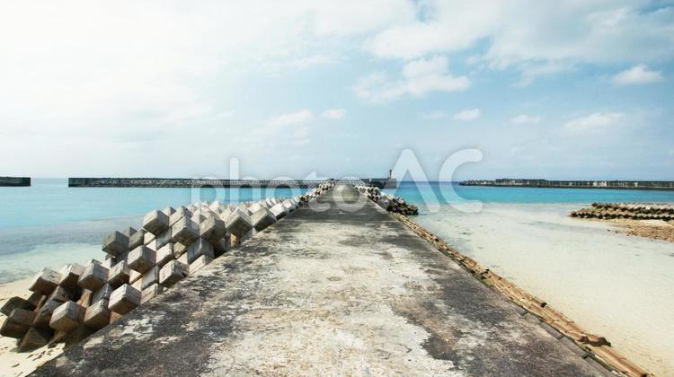 沖縄　波照間島の海、海岸 沖縄,波照間島,きれいの写真素材