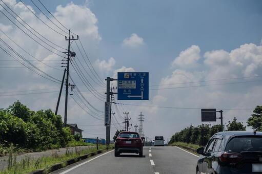 熊本県ドライブ ドライブ,車窓,熊本県の写真素材