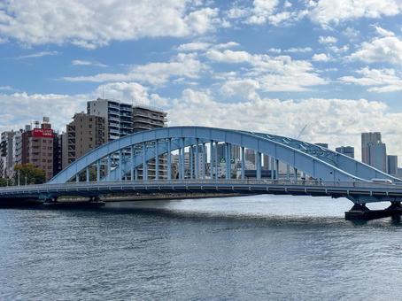 永代橋 永代橋,橋,中央区の写真素材