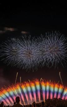 第51回 高崎花火大会 第51回 高崎花火大会 高崎花火大会,花火,fireworksの写真素材