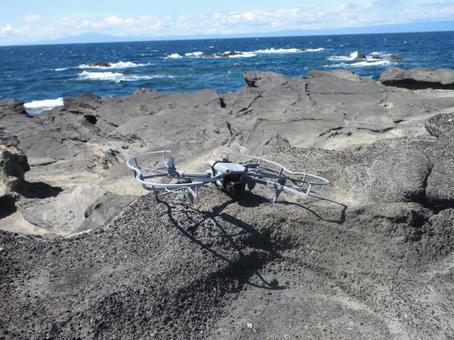 ドローンと海 ドローンと海の写真