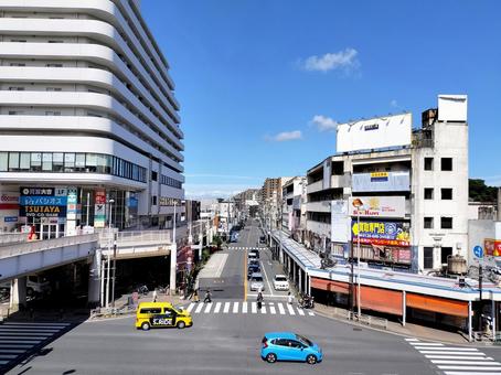 Photo, 追浜駅, natsushima shell mound street, route 16, 