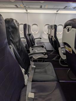 機内 機内 飛行機,機内,航空機の写真素材