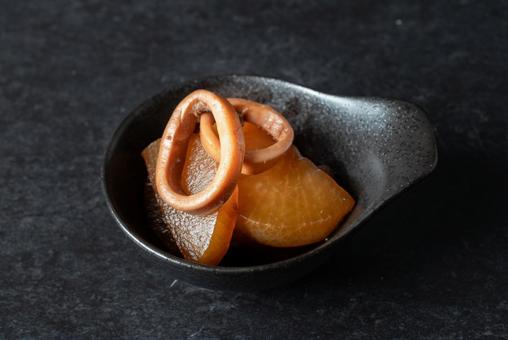 いかと大根の煮物 いかと大根の煮物 イカ,烏賊,大根の写真素材