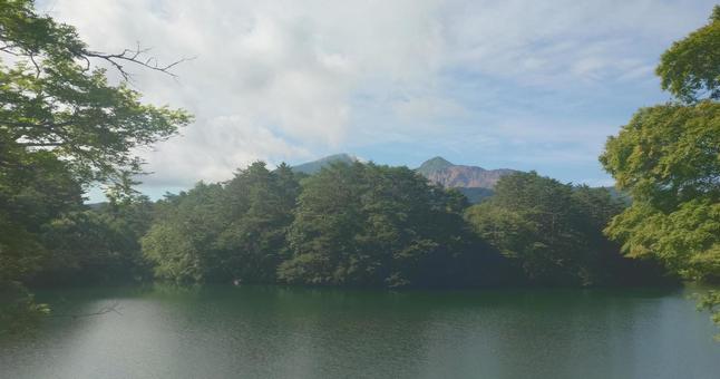 五色沼①_2025.08 五色沼①_2025.08 五色沼,風景,旅の写真素材