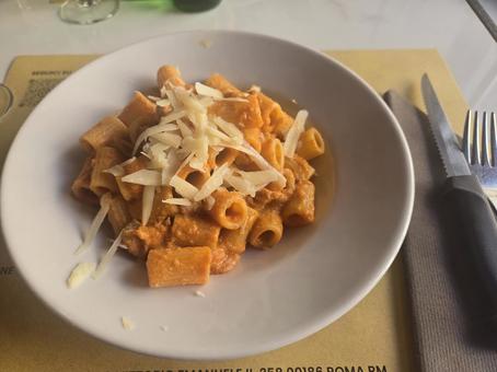 イタリア　パスタ　トマトソース イタリア,ヨーロッパ,散策の写真素材