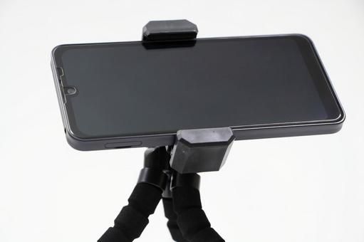 スマホ 三脚 スマホ 三脚 スマホ,三脚,撮影の写真素材