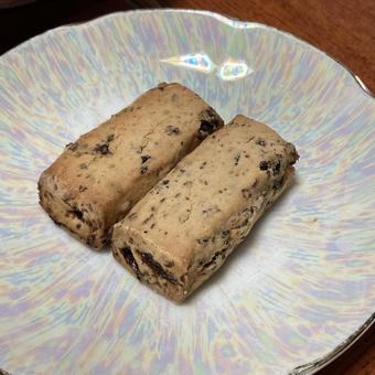 レーズンたくさんクッキーの写真