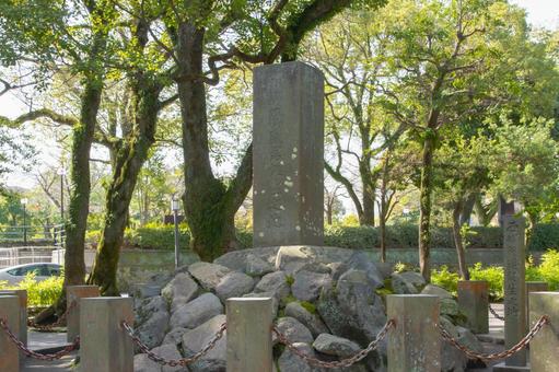 西郷隆盛誕生の地 西郷隆盛誕生の地 明治政府,偉人,英雄の写真素材