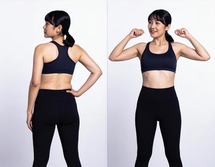 ダイエット ビフォーアフター ダイエット ビフォーアフターの写真