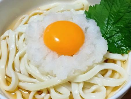 おろし玉子うどん おろし玉子うどんの写真