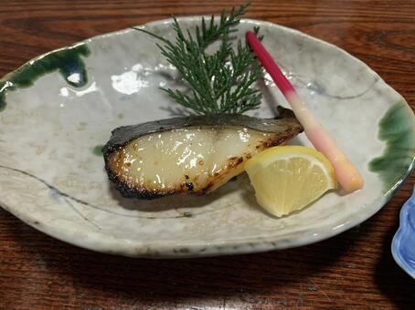 銀鱈の焼き魚 銀鱈,魚,焼き魚の写真素材