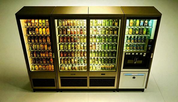 自動販売機 自動販売機の写真