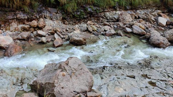 小安峡（秋田県湯沢市） 峡谷,川,岩盤の写真素材