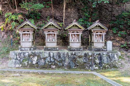 奈良 葛木御歳神社 摂末社 奈良 葛木御歳神社 摂末社 葛木御歳神社,神社,中鴨社の写真素材
