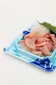 鯉のあらい（生食用） 鯉のあらい,鯉,洗いの写真素材