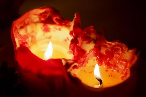 ろうそく キャンドル,キャンドルホルダー,ろうそくの写真素材