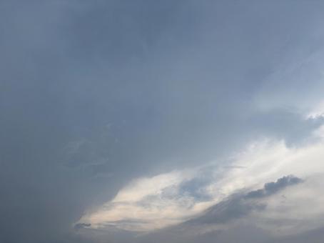 曇り空 曇り空の写真