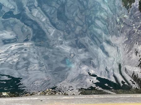 海の堤防 海の堤防の写真
