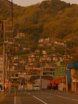 呉市 呉市 呉市,田舎,日本の田舎の写真素材