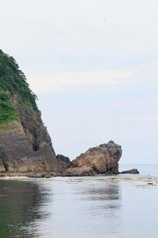 昼間のかえる島 昼間のかえる島 かえる島,蛙,島の写真素材