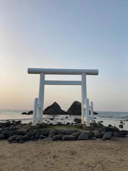 夫婦岩 夫婦岩の写真