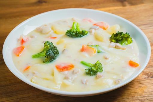 具だくさんクリームシチュー クリームシチュー,ホワイトソース,シチューの写真素材