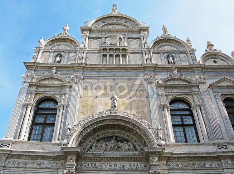 イタリア　ヴェネツィア　教会 ヴェネツィア,ベニス,イタリアの写真素材