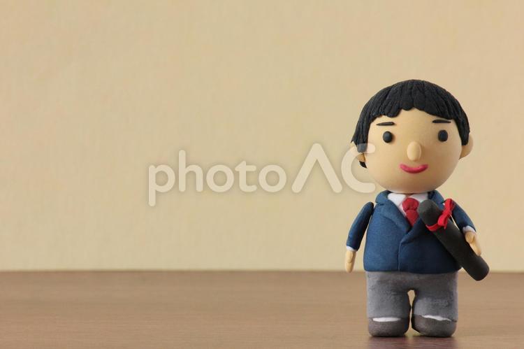 卒業フレーム　右 卒業式,卒業,3月の写真素材