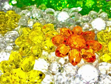 カラフルなアクリルフラワー カラフルなアクリルフラワー アクリルフラワー,花,フラワーの写真素材