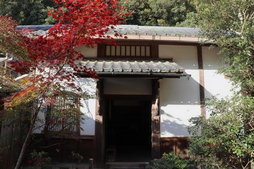 洛北蓮華寺　庫裡 蓮華寺,洛北,帰命山の写真素材