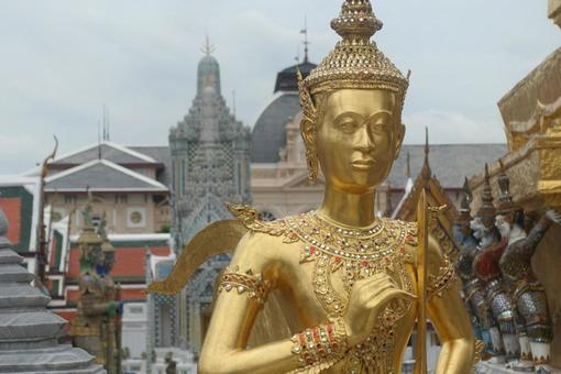 黄金の仏像(タイ・ワット・ポー) 黄金の仏像(タイ・ワット・ポー)の写真