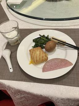 ホテルの朝食 ホテルの朝食の写真