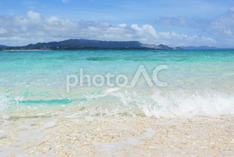 美しい沖縄の海と空 沖縄,海,ビーチの写真素材