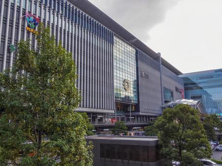 【福岡県】博多駅西口 博多駅西口,博多駅,福岡市の写真素材