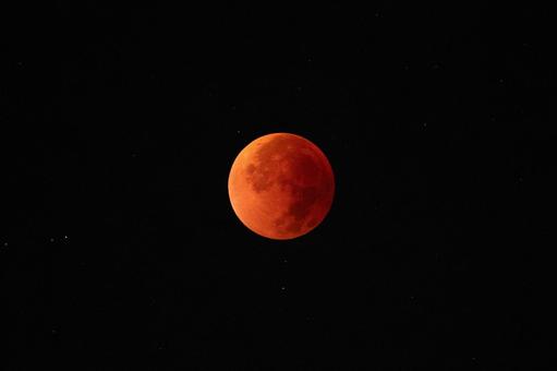 皆既月食 皆既月食 皆既月食,月,月食の写真素材