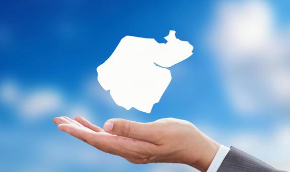 東京都千代田区の地図イメージ 千代田区,東京都,23区の写真素材