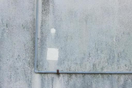 壁の配管 配管,パイプ,工事の写真素材