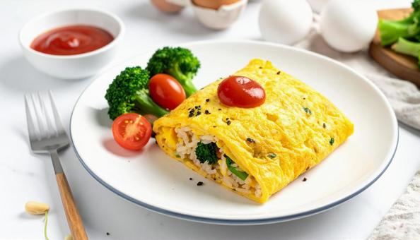 オムライス オムライスの写真