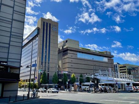 京都アバンティ前 京都アバンティ,京都市,ホテル京阪京都の写真素材