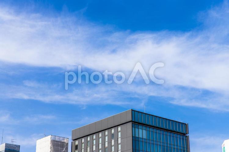 写真素材：青空と雲 青空,空,雲の写真素材