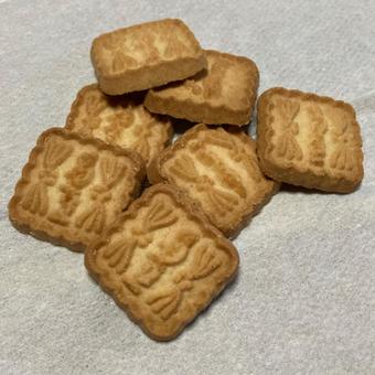 さくさく黒糖クッキー クッキー,お菓子,焼菓子の写真素材