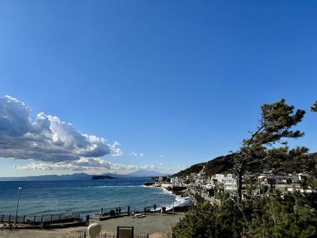 稲村ヶ崎 稲村ヶ崎 稲村ヶ崎,鎌倉,海の写真素材