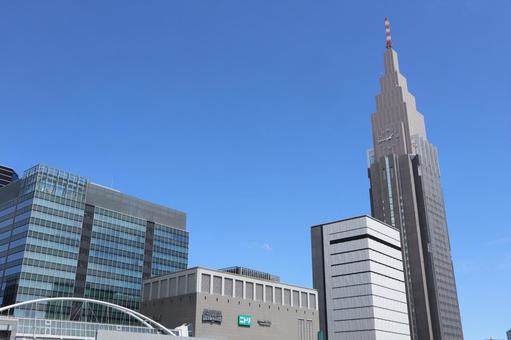 新宿 街並み 新宿 街並み 新宿,街並み,ビジネス街の写真素材