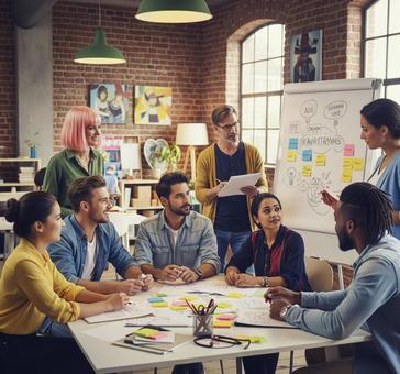 ビジネスミーティング ビジネスミーティングの写真