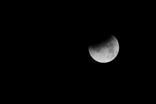 2025月食1 2025月食1 皆既月食,天体ショー,部分食の写真素材