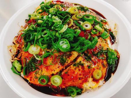 広島風お好み焼き お好み焼き,広島風,ソースの写真素材