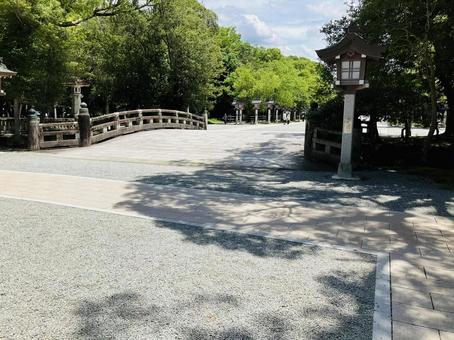 Photo, kashihara shrine, kashihara city, nara prefecture, a shrine, 