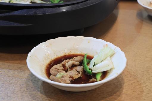 おうち焼肉 おうち焼肉 焼肉,家庭,鉄板の写真素材