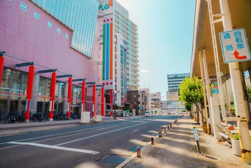 【青森】青森駅の周辺 2025 青森,2025,街並みの写真素材